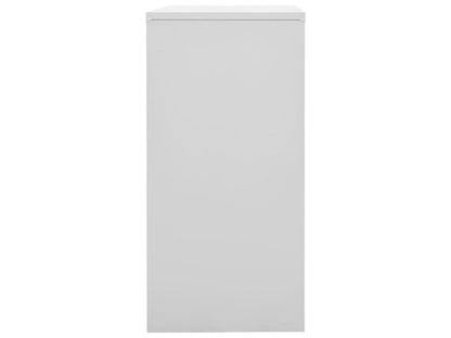 Armoires à casiers 5 pcs Gris clair et bleu 90x45x92.5 Acier 3 EYFX05170