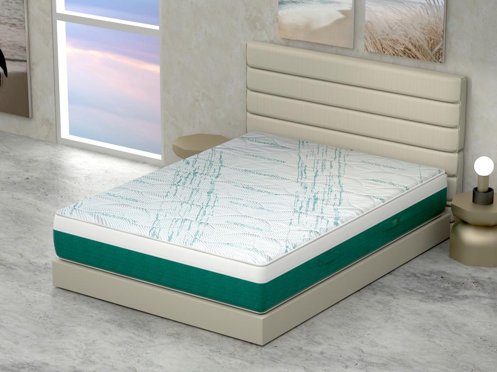 Matelas 4 couches Artigeo Sky Housse Meditation Amovible 80x200x24 KBPF14672