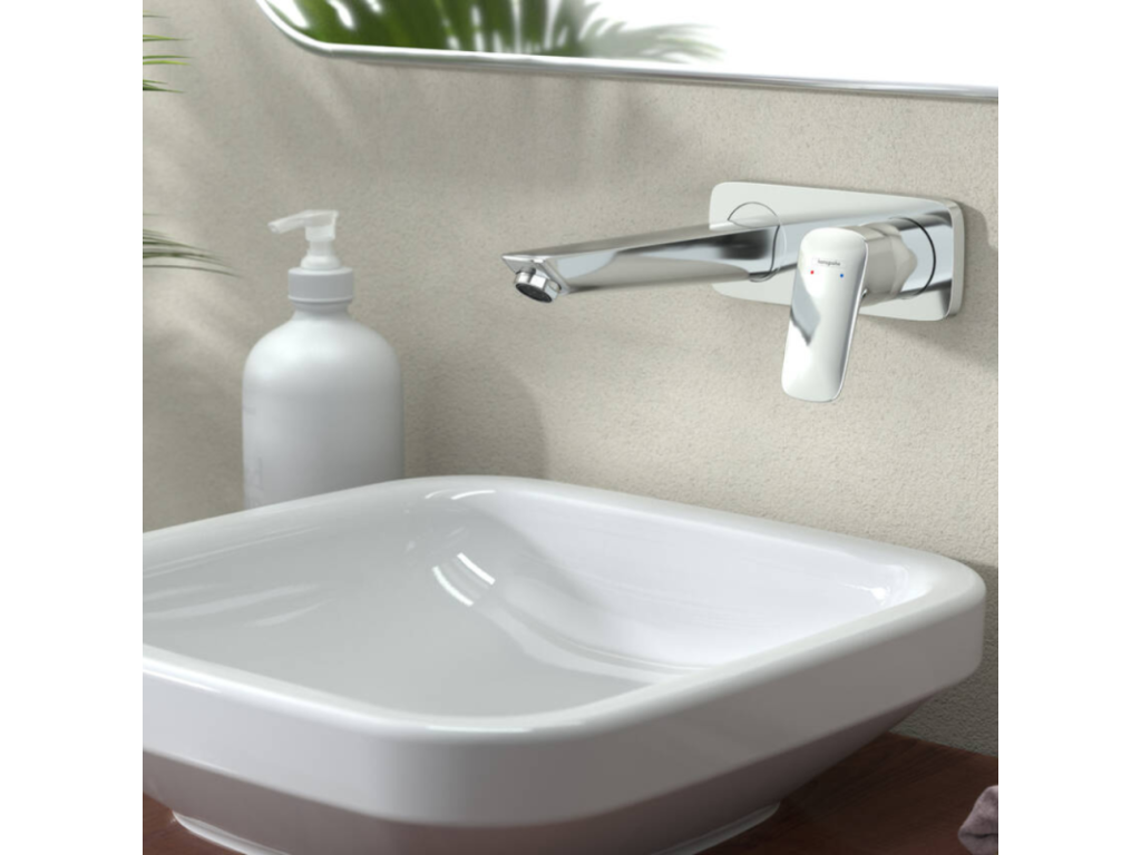 Mitigeur lavabo mural Artigeo Logis 195 mm nettoyant Briochin EQLG20830