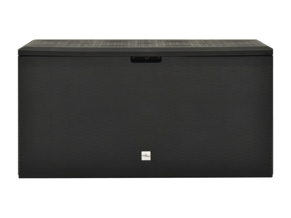 Artigeo Premium - Boîte de rangement de jardin Anthracite 114x47x60 cm DNLE67831