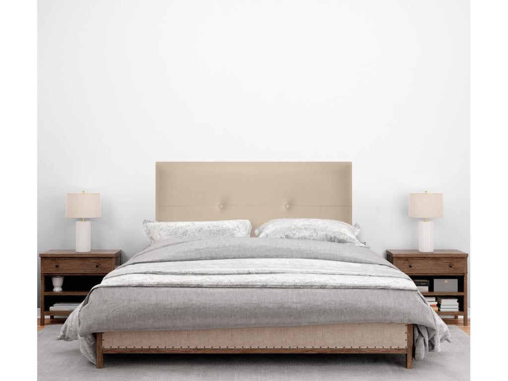 Cosymeub Tête de lit similicuir avec Boutons 90x50cm Lits 80/90 - Cosymeub XOCC98067