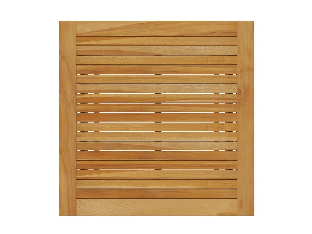 Ensemble de salle à manger de jardin 3 pcs Noir 45 HXUG51771