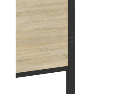 Cadre de lit métal avec tête de lit et pied de lit 75x190 cm BFGT40403