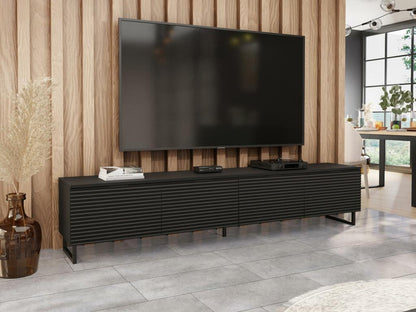 Meuble TV Artigeo M103 Noir - Graphite 200x40x33cm OUTU33225