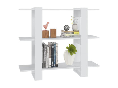 Bibliothèque-Séparateur de pièce Blanc 100x30x87 NXHQ02694