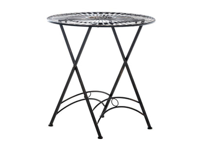 Table d'appoint de jardin - rund - Métal - Bronze - Chezlova JLFW18464