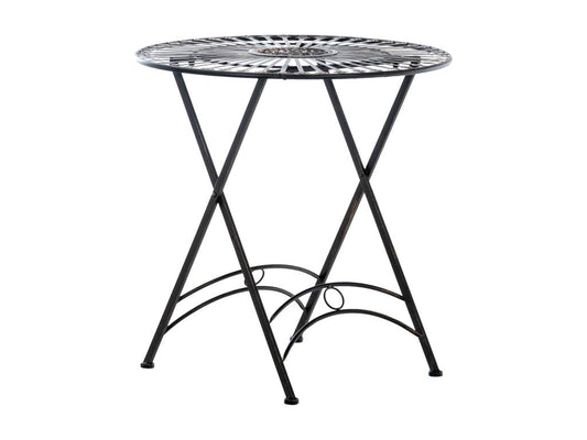 Table d'appoint de jardin - rund - Métal - Bronze - Chezlova JLFW18464