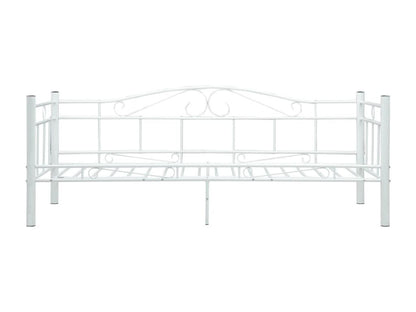 Cadre de lit de repos Blanc Métal 90x200 cm TTCZ00886