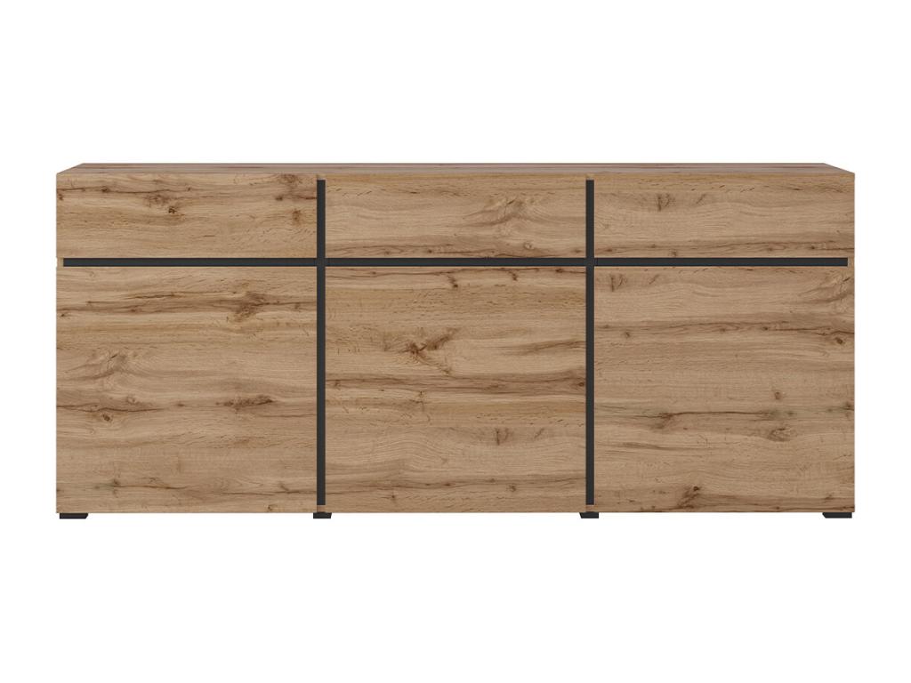Buffet 3 portes 3 tiroirs Cosymeub Bois BUGE83696