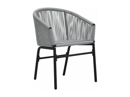 Chaises de jardin 2 pièces Anthracite Rotin PE RYGN53249