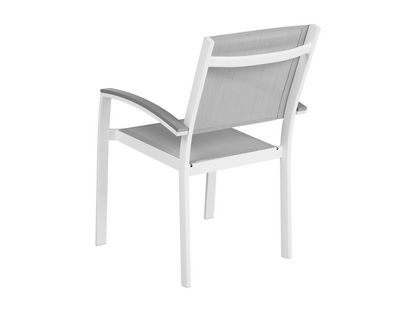 Lot de 4 chaises de jardin Artigeo Métal Gris LDDZ11332