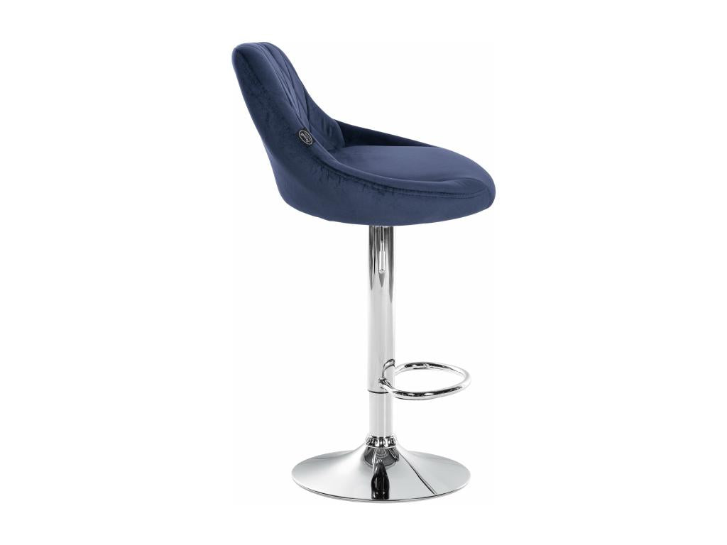 Tabouret de bar - Tissu / Artigeo - Bleu - Artigeo ZIZV78551