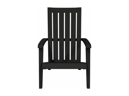 Chaise de jardin Artigeo noir polypropylène IBJK73512