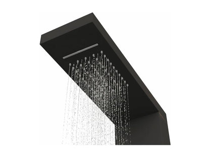 Système de panneau de aluminium noire 15x47x114 cm 02 0003120 MDMC17108