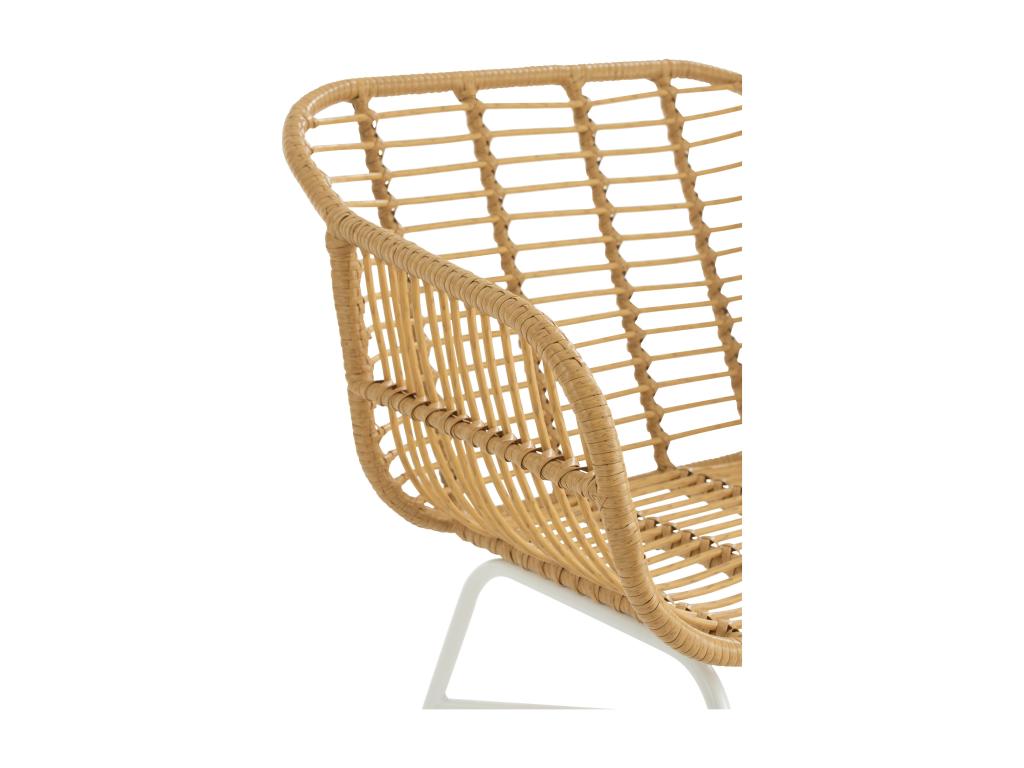 Fauteuil de jardin métal biCouleure Chezlova L 68cm LOJZ22610