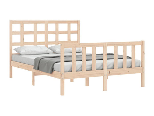 Cadre de lit sans matelas 120x200 cm bois de pin massif YAPB22562
