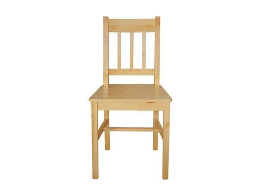 Chaise de cuisine pin massif naturel Artigeo - Lot de 4 JEBG78606