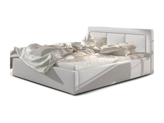 Lit coffre simili cuir blanc grand carré capitonné Artigeo - 4 tailles-200x200 YANI42960