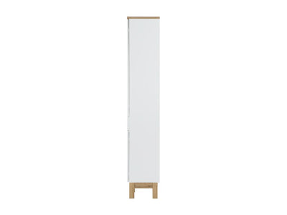 Armoire Haute Artigeo HC35 2D1D 35x33x187 Blanc QFKN78909